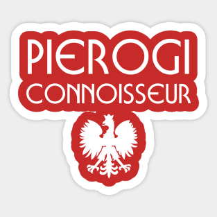 Pierogi Connoisseur Polish Pride Sticker